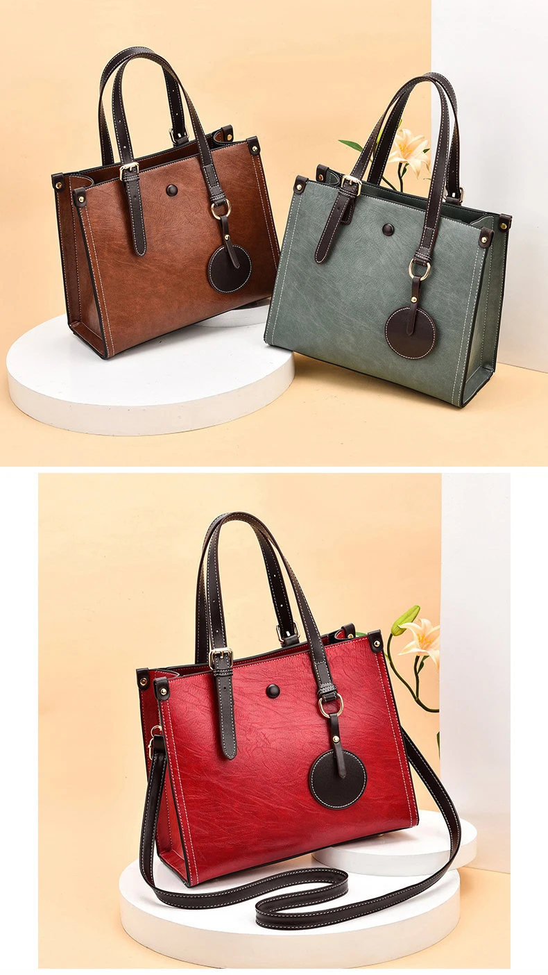 Bags Handbags Women Famous s PU Leather Shoulder Tote Bag Large Capacity Designer Handbag