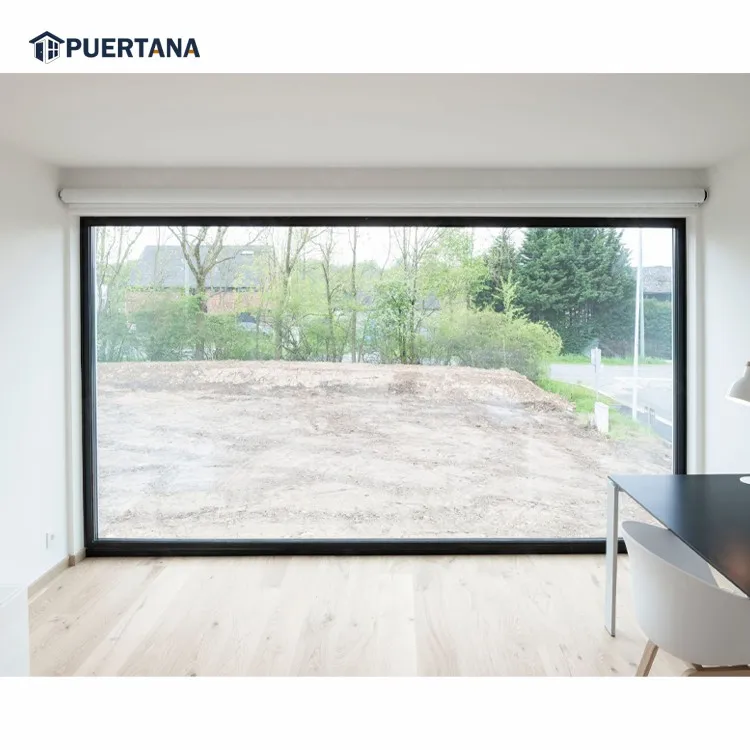 Large Fixed Panoramic Windows - Floor to Ceiling Glass Design for