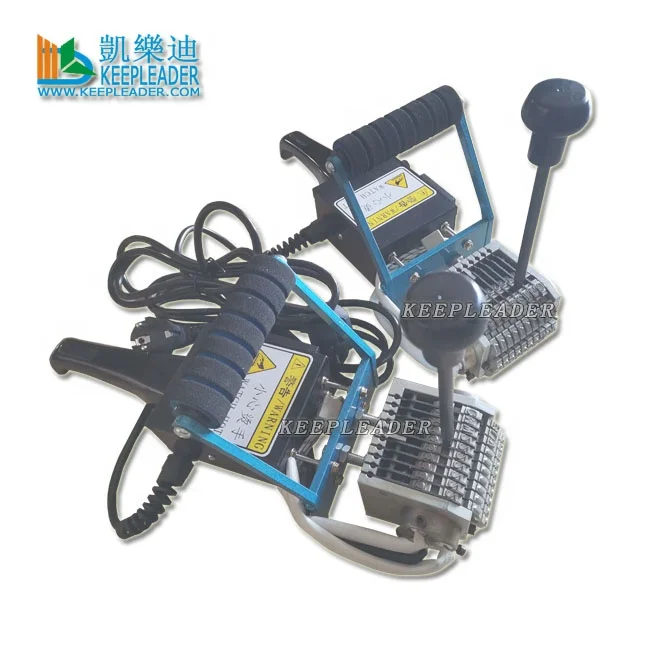 Tire DOT Date Retreading Tool Branding Iron of Electric Heated_Portable Clamping_Tyre Marking_Molding_Coding_Refilling Machine
