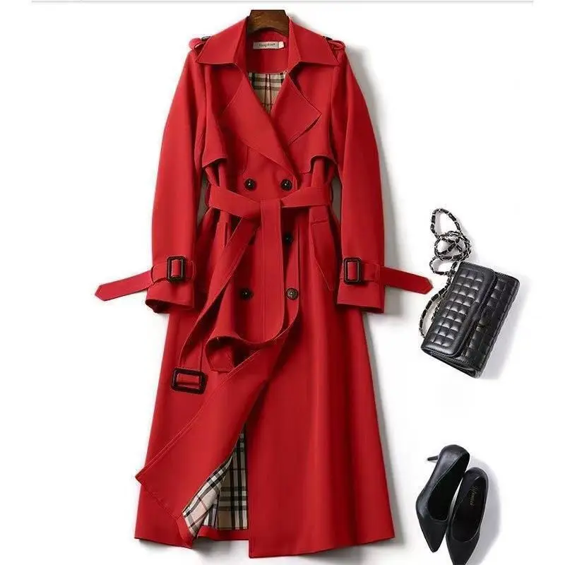 Shop Our 2025 Elegant Light Fashion Korean Style Trench Coat