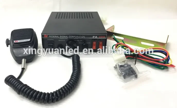 Federal Signal PA300 150W Emergency Siren for Vehicles - Reliable