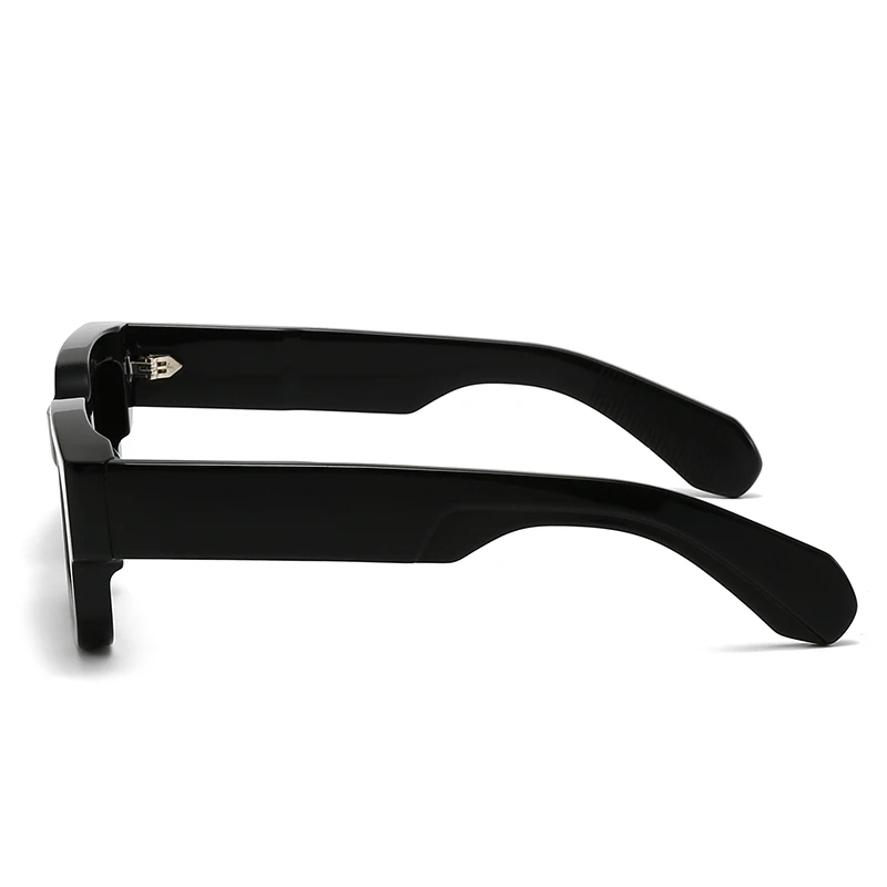 Hochwertige polarisierte Acetat-Sonnenbrille für Damen und Herren, individuelles Logo, dicker quadratischer Rahmen, rechteckige TAC-Gläser_voghion.com