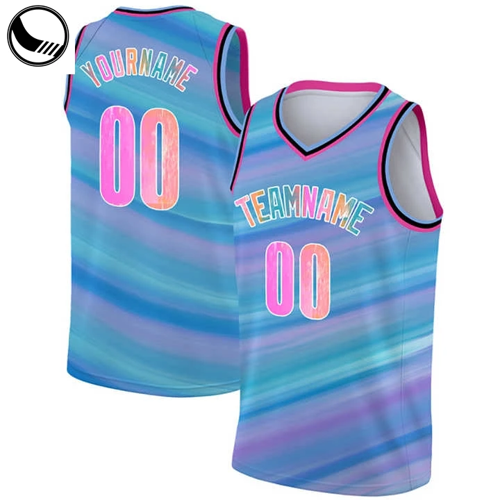 Cheap Custom Mesh Basketball Jerseys logo