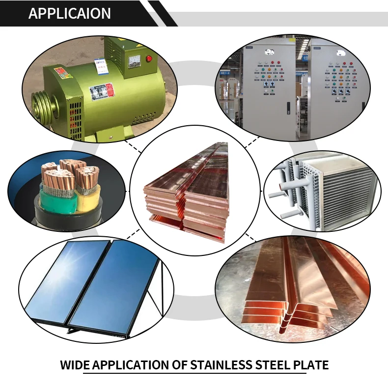 Factory Wholesale Best Price Copper Flat Bar Copper Busbar  Copper Rod Fast Delivery manufacture