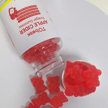 OEM/ODM Customized Private Label Factory Supply  Apple Cider Vinegar Gummies for Shaing Bodies and Gut Health for Adults