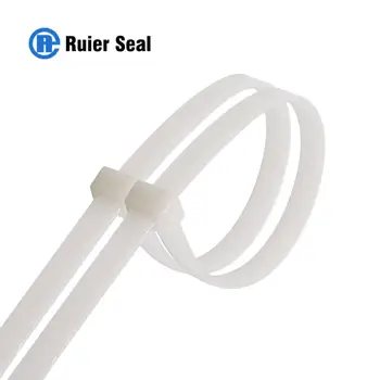 RECT102 Wholesale Adjustable Self Lock Plastic nylon soft 66 cable tie