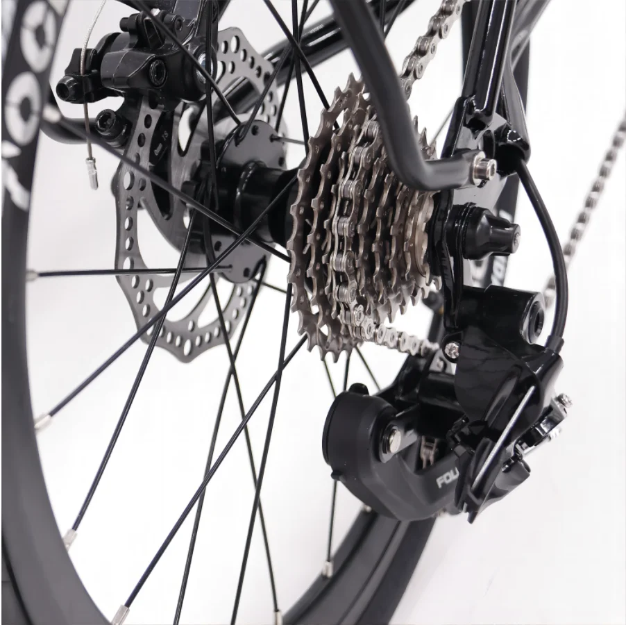 Fashion MINT 20 Inch Foldable Bicycle - 9 Speed Disc Brake