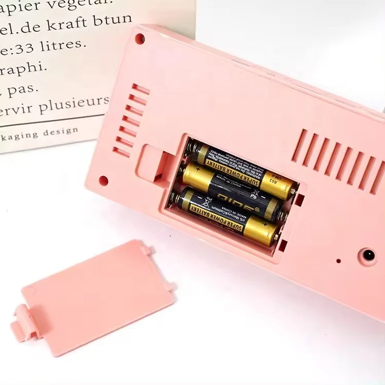 LED Mirror Digital Alarm Clock Electronic Temperature Wall Table Snooze Clock USB Watch Nightlight Home Office Smart Alarm Clock