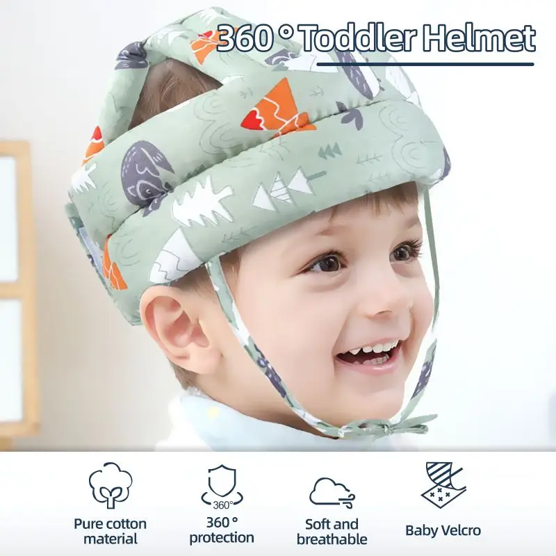 Breathable Child Safety Head Guard Hat Protective Baby Head Shape