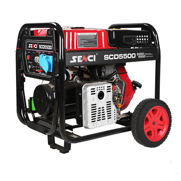2kVA to 10kVA Portable Diesel Generator Set 7kVA 8kVA 5kw 10kw 3 Phase Yamaha Engine Electric Power Generator Diesel for Sale