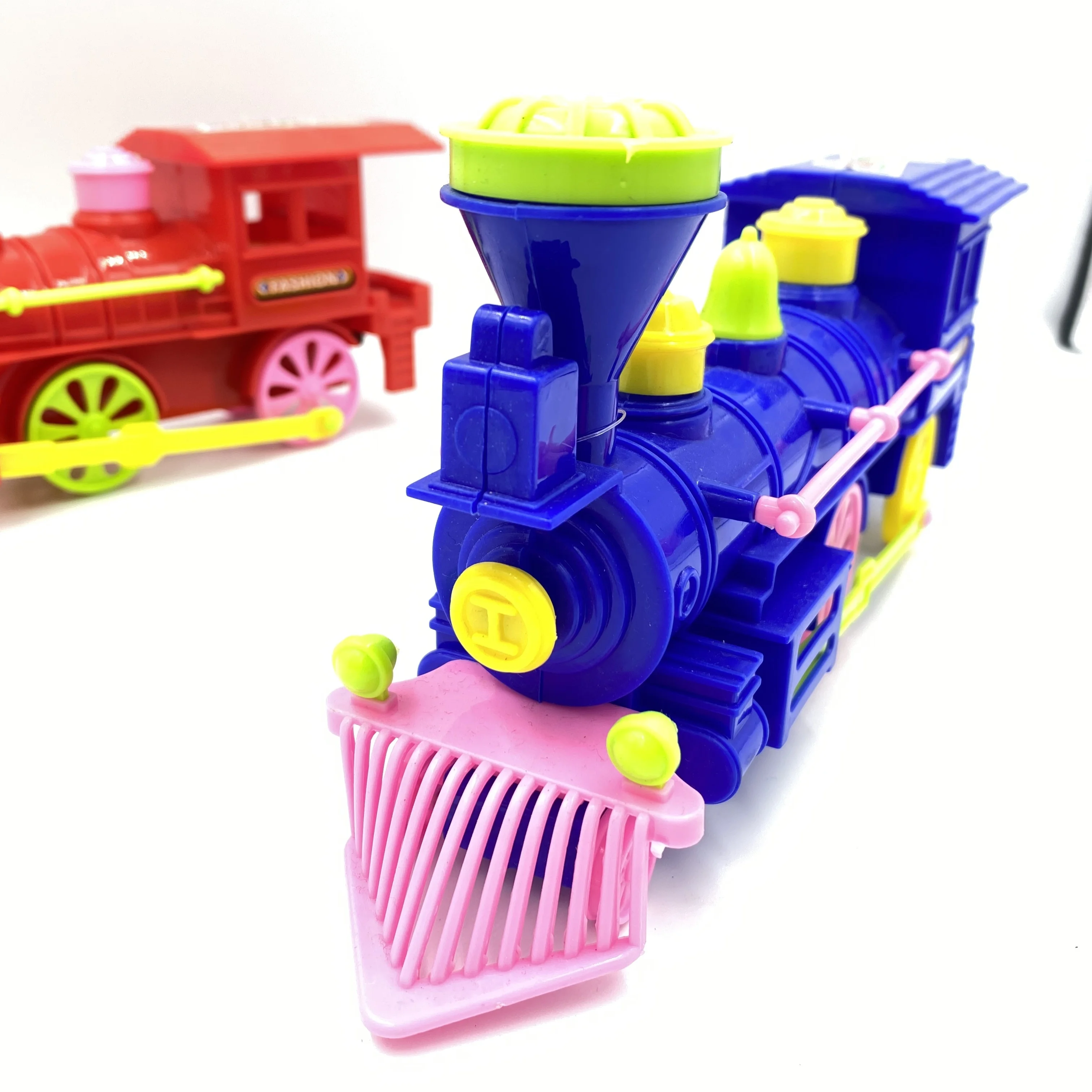 JollySweets Candy Toy Pull String Ringing Train Plastic Car Toy with Candy for Kids