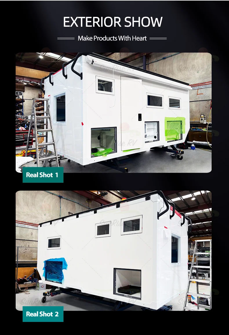 Sunrise RV Factory Demountable Flatbed Truck Camper Pods