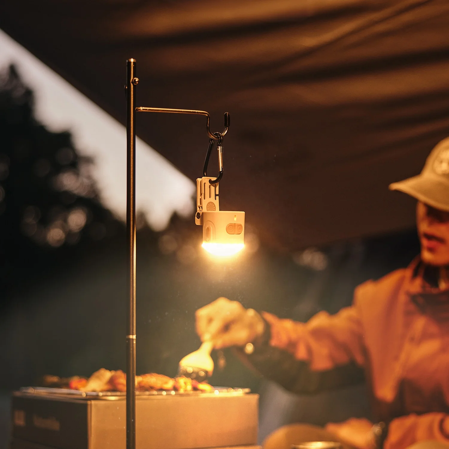 Naturehike taskulamppu työvalolyhty retkeilyretkelle Mini kannettava retkeily LED-otsakelamppu retkeilylamppu