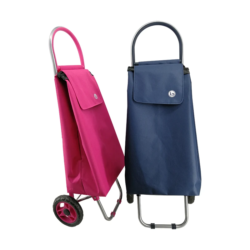 Reusable Foldable Trolley Shopping Bag With Wheels