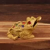 Golden Three-Legged Toad (Alloy)