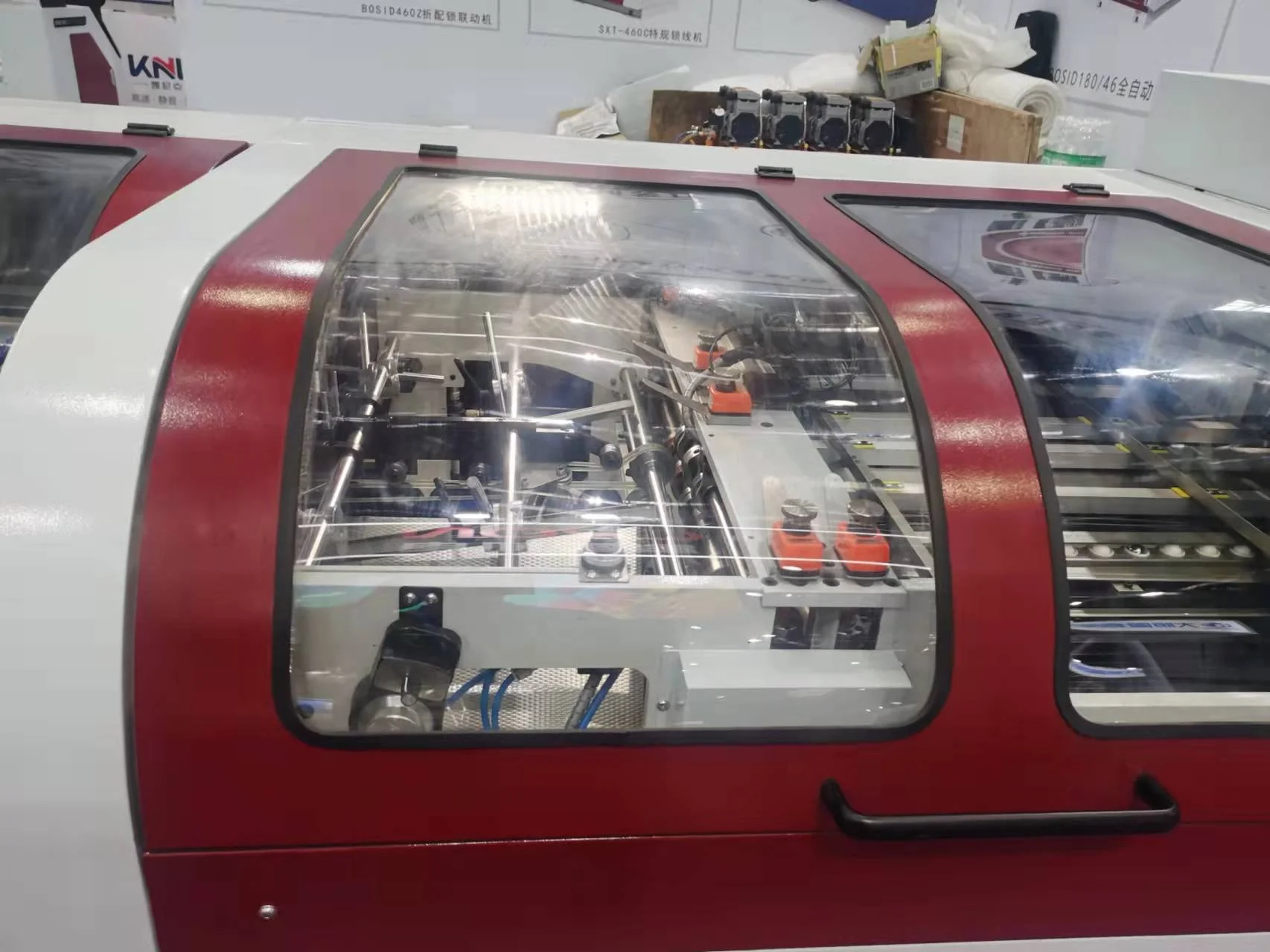 High Speed Digital Thread Book Binding Sewing Machines Books Making Machine Automatic Gathering and Sewing Line