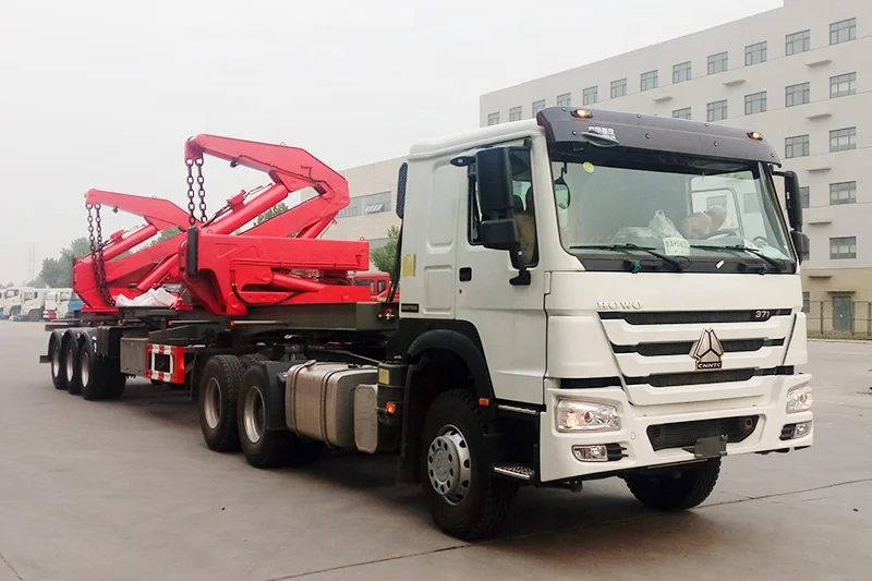 New 37 Ton Self Loading Container Side Lifter Semi Trailer for Sale Side Lifter Truck