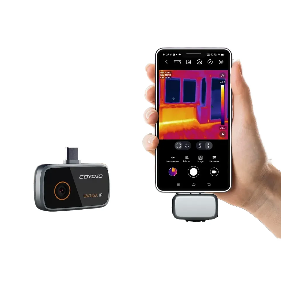 GOYOJO 192x192 Mobile Thermal Imager Camera for Pipe Heating