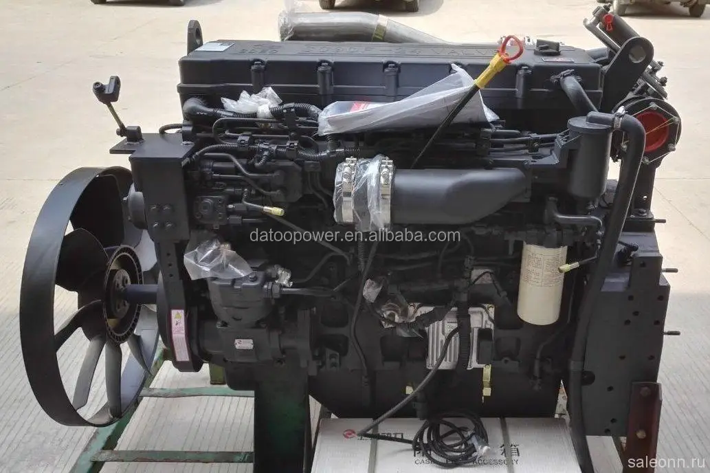 220 HP Shanghai Diesel Engine SC9D220G2B1 for LW500F Wheel Loader