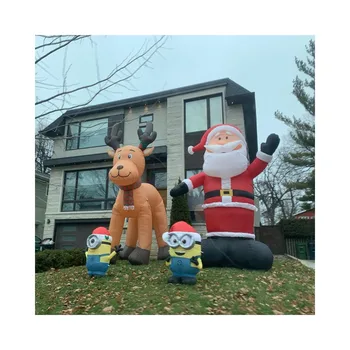 Customized Outdoor Giant Cartoon Model For Christmas Yard Decoration