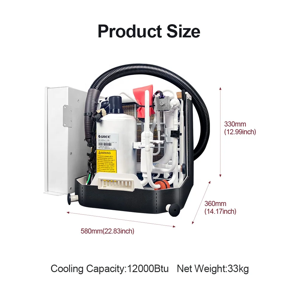 Gree 36000Btu морской кондиционер Автономный блок яхты сосуд воздуха для лодки