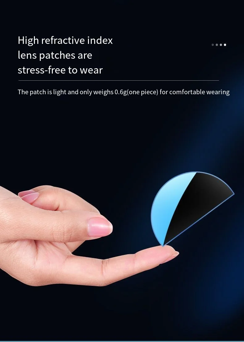 Unisex Liquid Silicone Stickon Myopia Glasses Diving Mask Bifocal