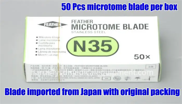 disposable microtome blade