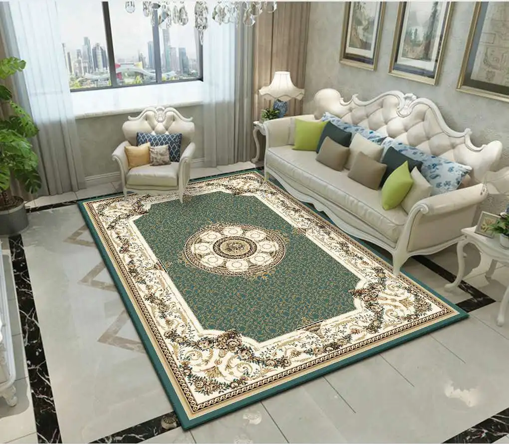 Cheap Living Room Area Rug Moquette Hand Tufted Persian Carpet Rug ...