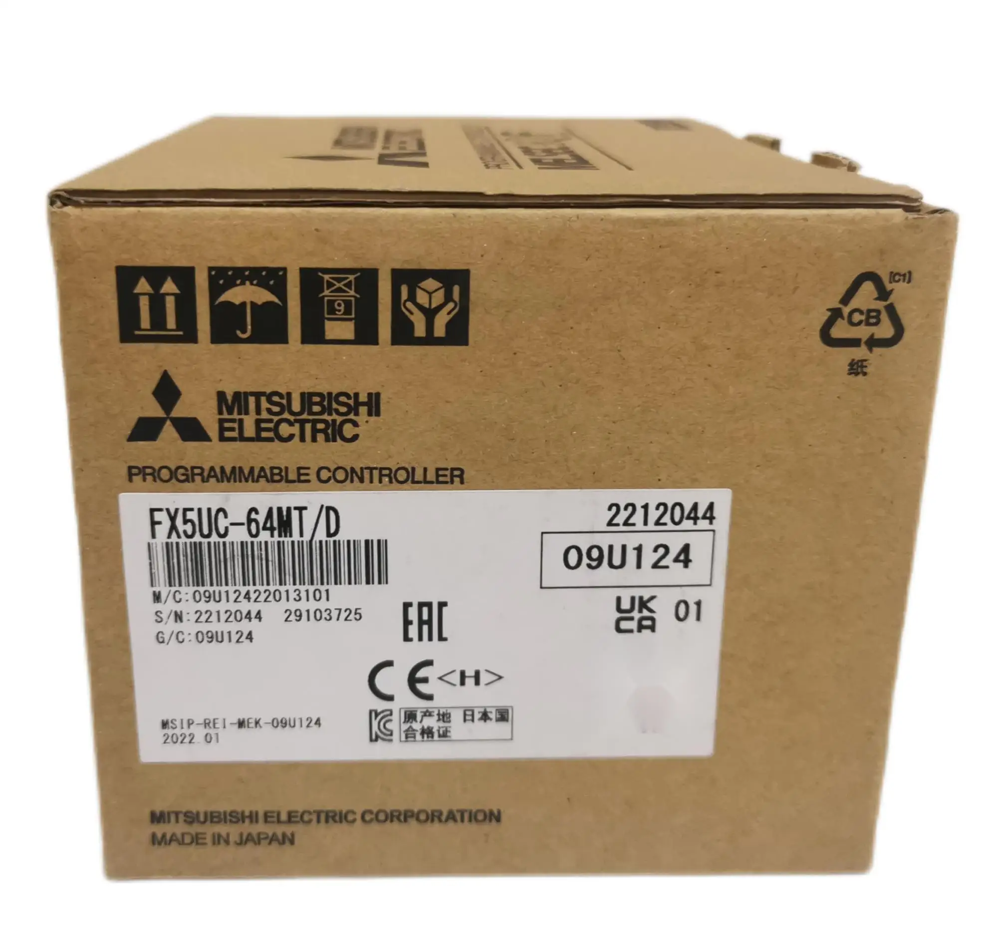 Mitsubishi FX5UC-64MT/D Programmable Controller for Industrial Use
