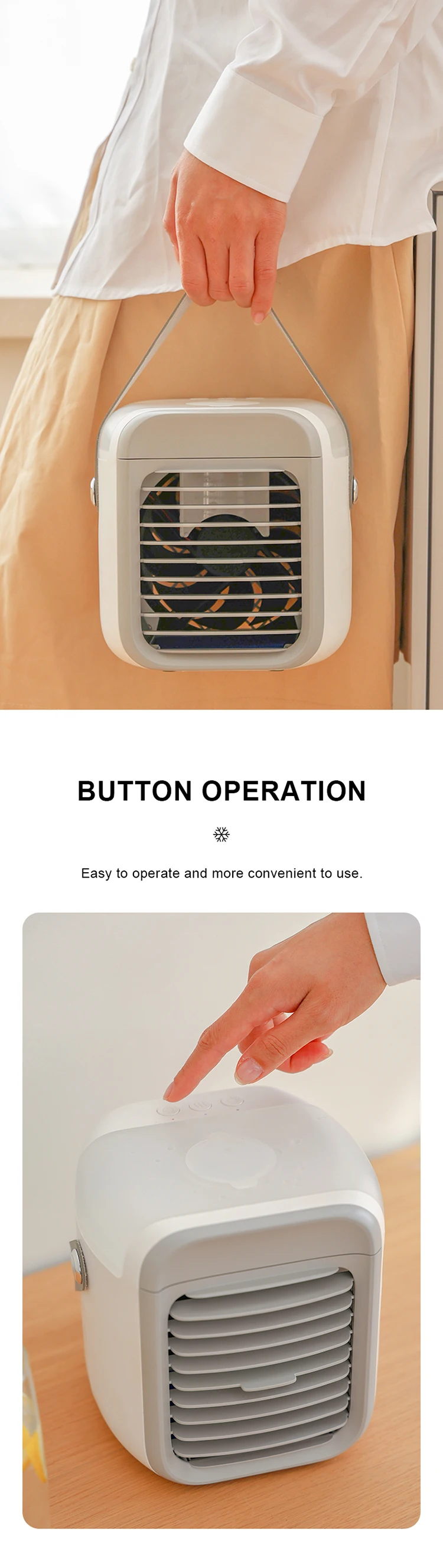 Usb Mini Air Conditioner, IMYCOO, Portable - detail 10
