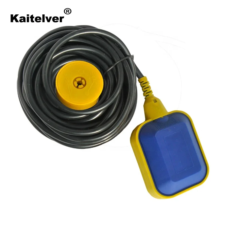 Automatic Cable Float Level Control Switch and Level Regulator for Water tank and Submersible