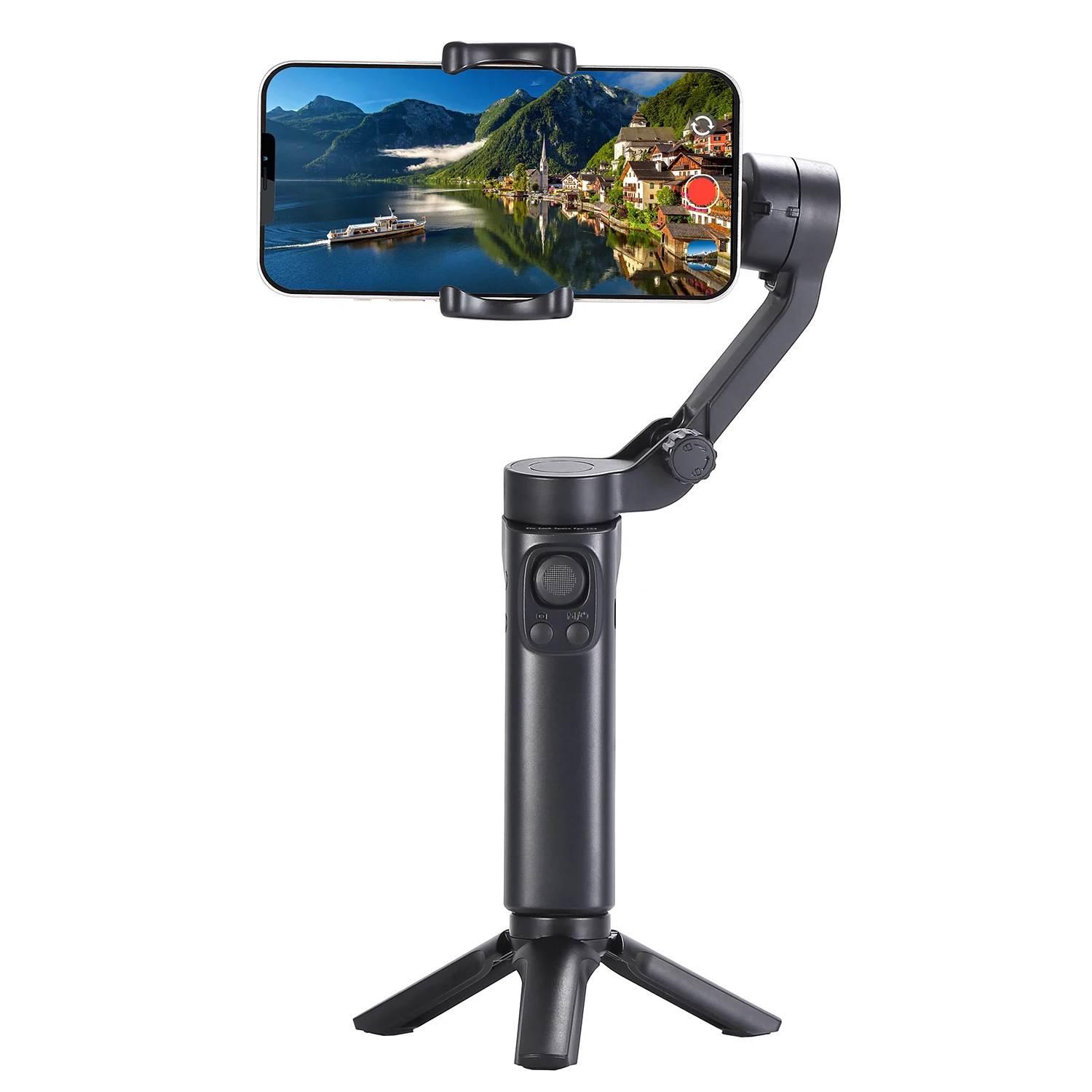 Fábrica Direto Dobrável Telefone Cardan Estabilizador Vlog Live Tiktok  Mobile Gimbal 3 eixos Handheld Cardan Estabilizador Selfie Vara