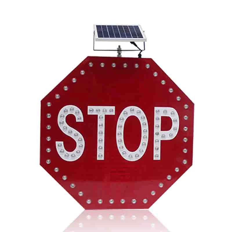 СВЕТОДИОДНЫЙ дорожный предупреждающий сигнал на солнечной батарее школьный автобус останова