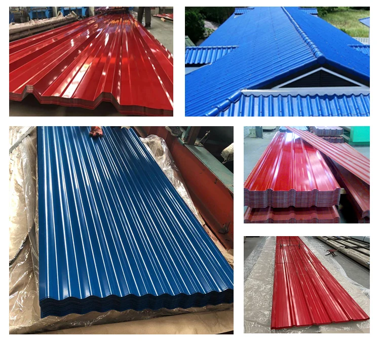 24 Gauge Ppgi Color Coated Iron Roofing Stainless Steel Sheet Container ...