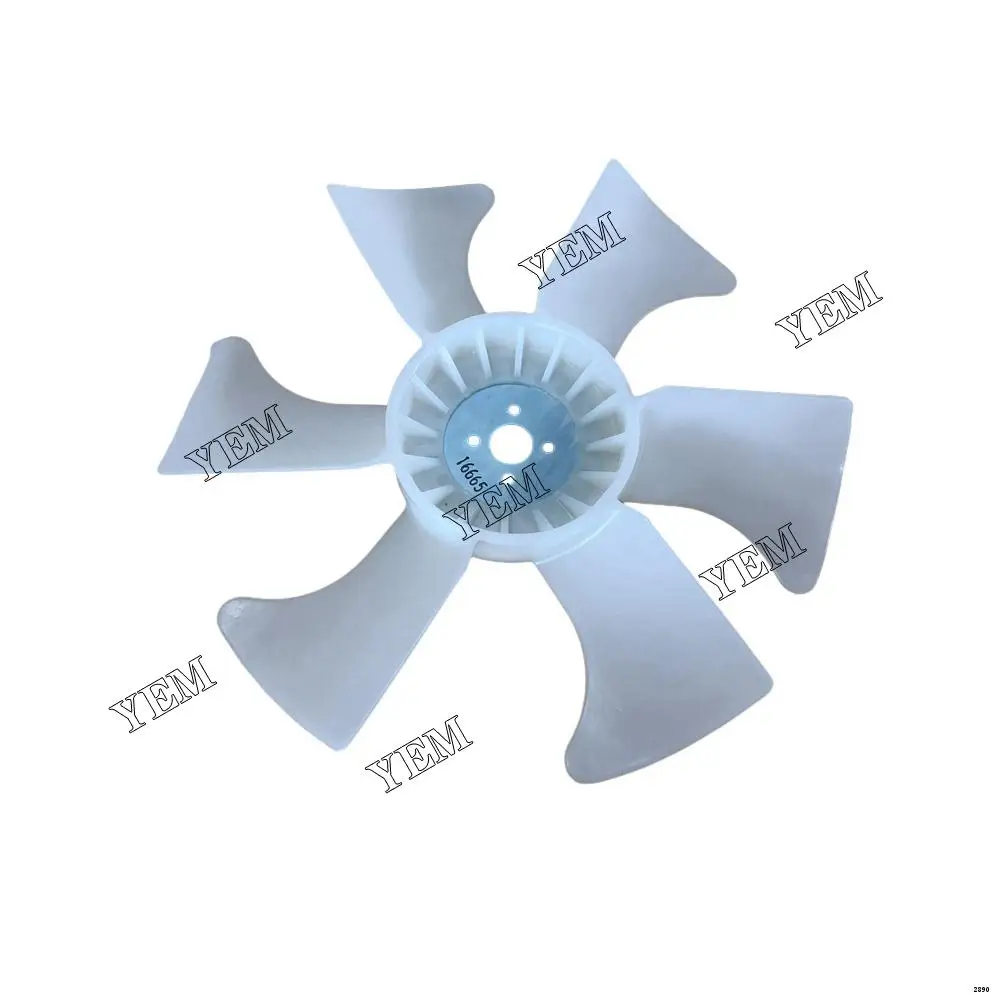 V2203 Fan Blade 16665-74110 for Kubota Diesel Engine Spare Parts