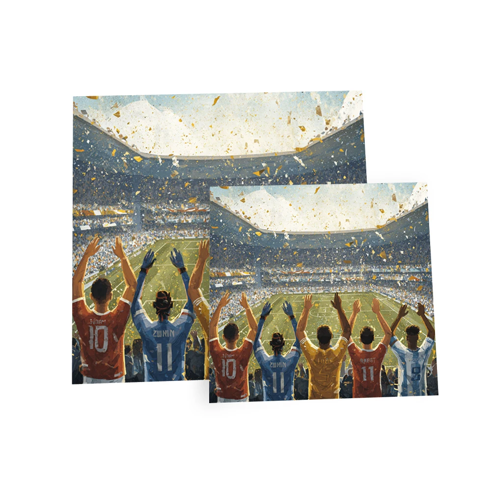 Durable Food Grade Wrap Paper Supporting Football Themed Combo Meals Crafted by Restaurants and Used Across Delivery Platforms