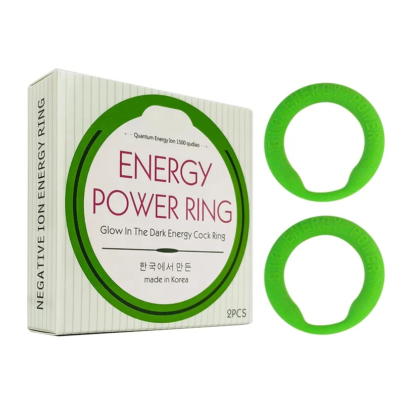 Cock Ring Negative Ion Penise Ring Energy Power Ring Sex Sexual Lasting Sex Men Use Male Sex Toys Cock Ring Customized