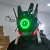Aile lumineuse ronde verte