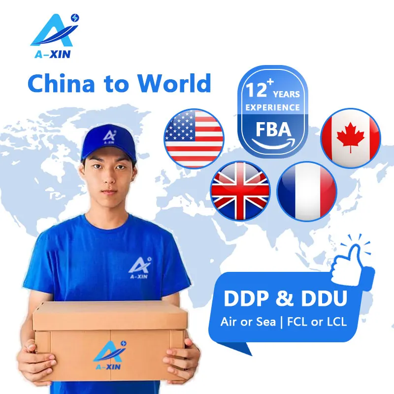China Top10 Freight Forwarder DDP/DDU LCL FCL Services Australia USA Italy Germany Door Door Air+Express Shipping Via Axin 24/7