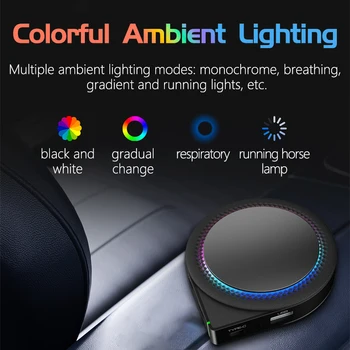 GT6 Pro Android Ai Box: Wireless Carplay & Android Auto with TF
