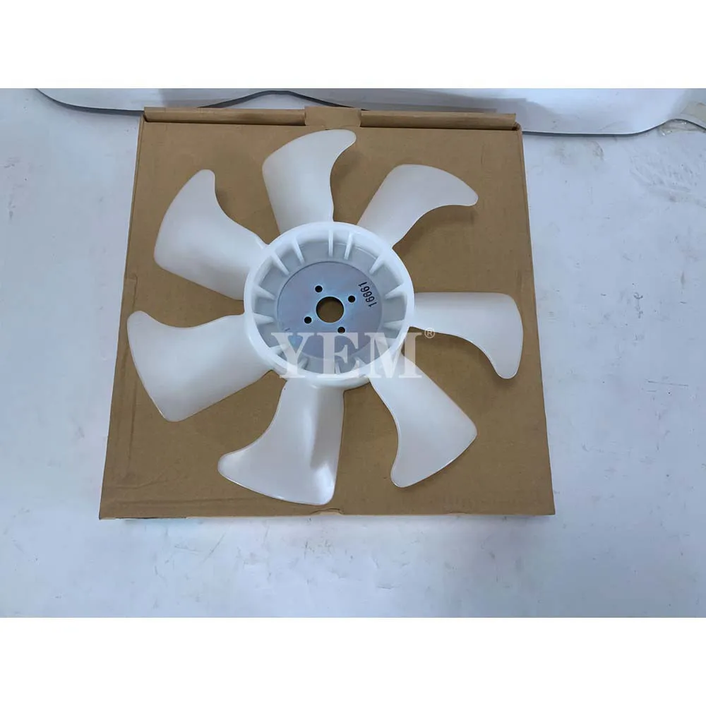 V2203 Cooling Fan 16661-74110 for Kubota Diesel Engine