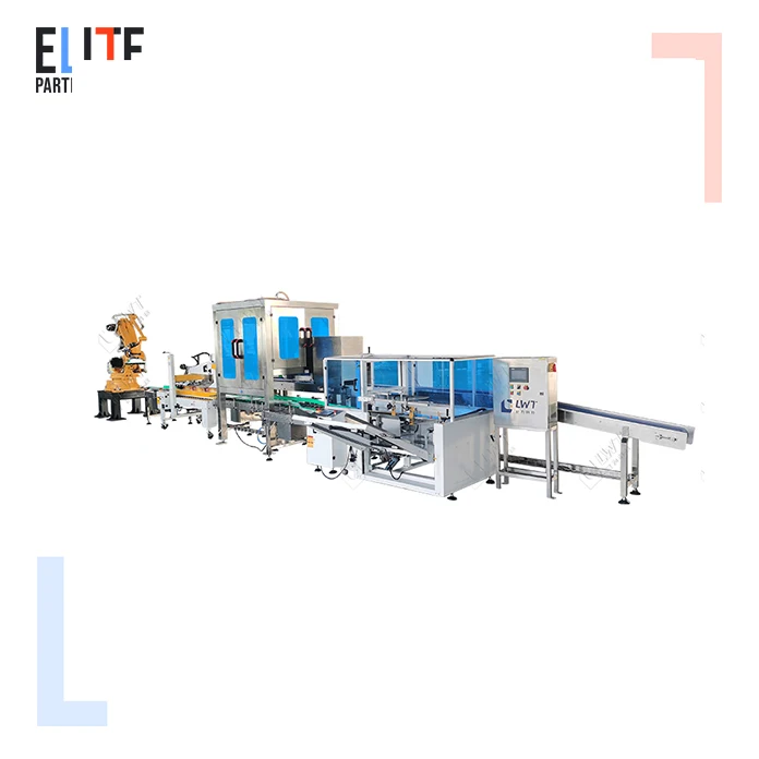 Leadworld Fully Automatic Carton Erector Machine Case Packer Carton Sealing Machine for Packing Line