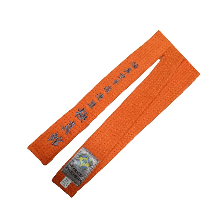 Custom Kyokushin Karate Gi Belts Embroidered Belt Martial Arts Taekwondo  Belts