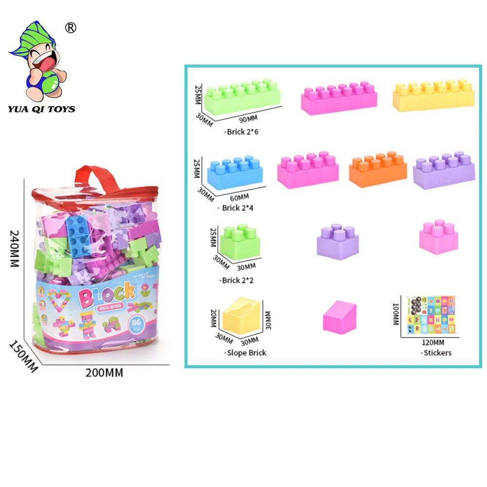 Inexpensive Classic Abs Building Blocks Sets Diy Bricks Education Toys Compatible Building Block Toy