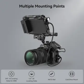 SmallRig G9 II S5 II S5 IIX Camera Cage for LUMIX G9 II / S5 II / S5 IIX With Built-in 2 Cold Shoes product image