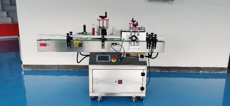 Tabletop Round Small Automatic Labeling Machine for Bottles