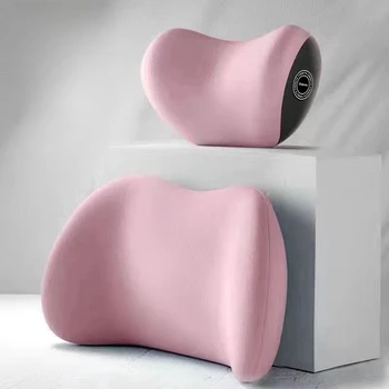 memory cotton waist support car pillow neck support car headrest lumbar support set