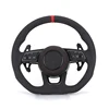 Full Alcantara+Red Top Strip