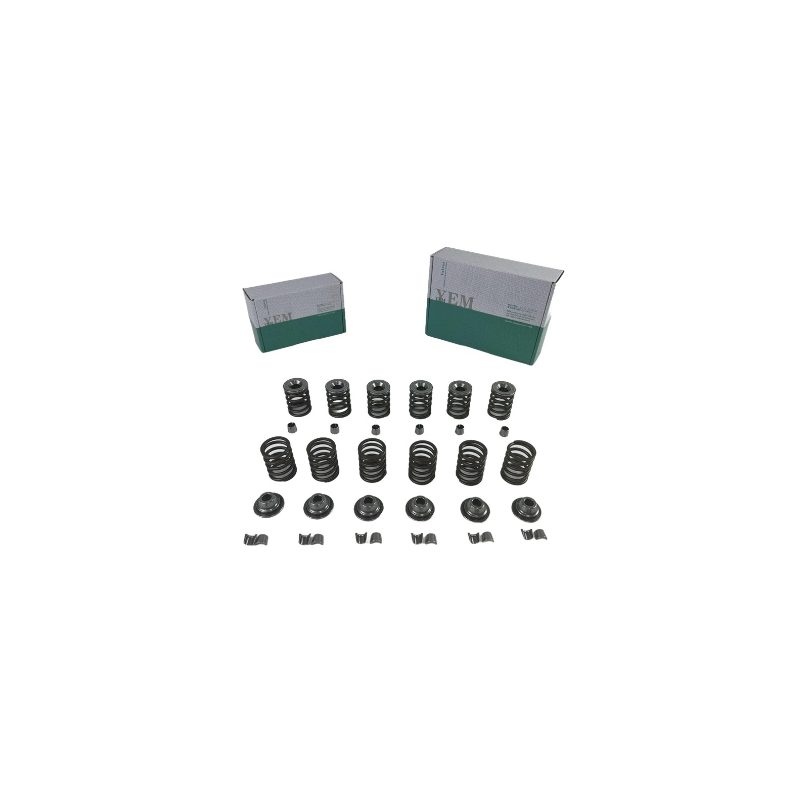 Repair Kit QSL9.3 Valve Spring Kit Spring Seat & Retainer for Engine Spare Parts