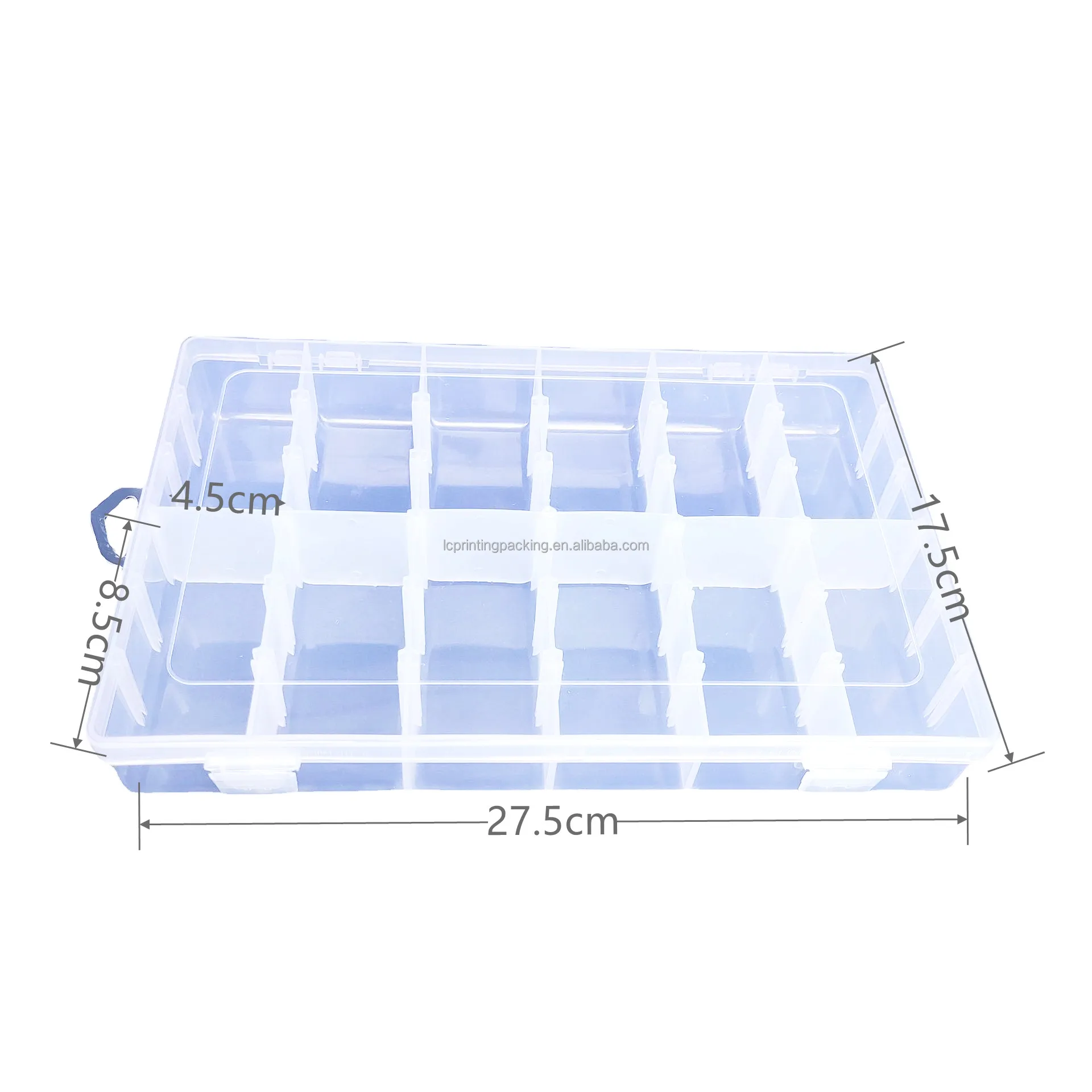 brand new 12 grids transparent storage